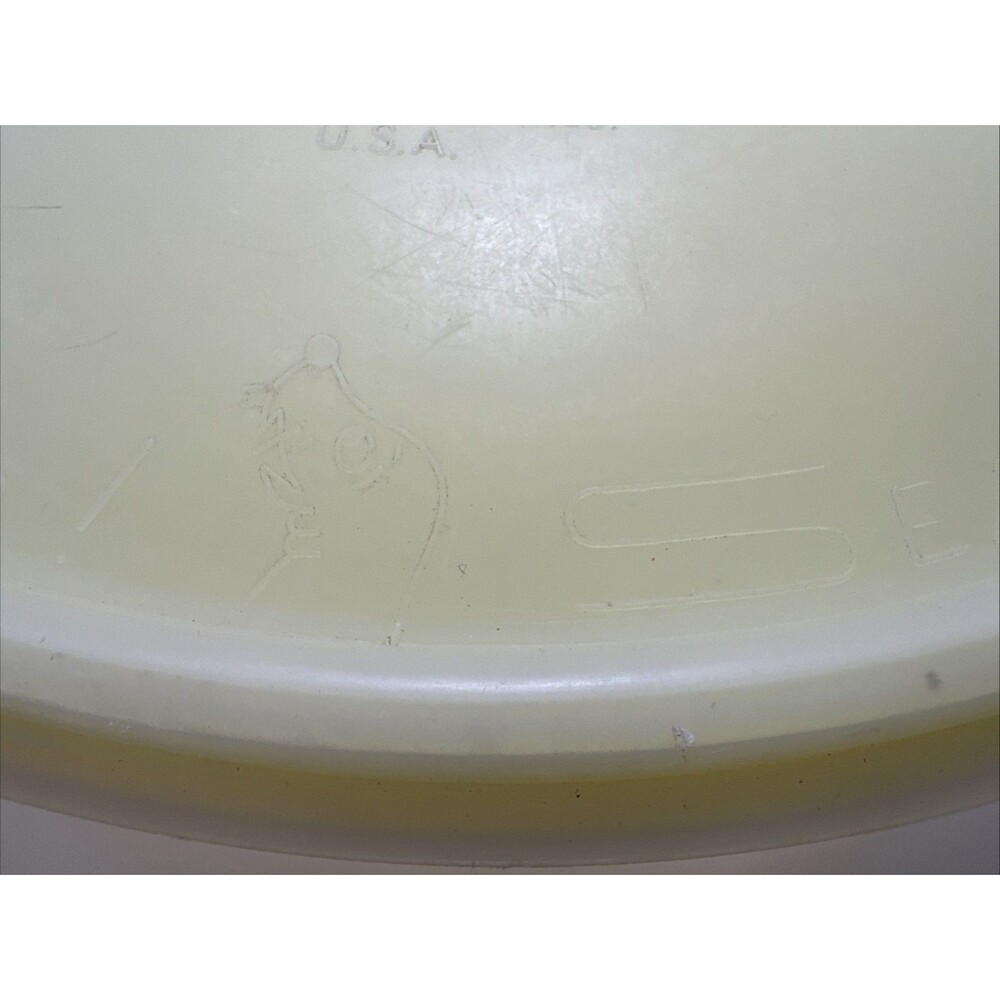 VTG Tupperware Yellow Fix N Mix Bowl 274 Sheer Lid 224 Large 26 Cup Holiday Meal - Picture 6 of 10